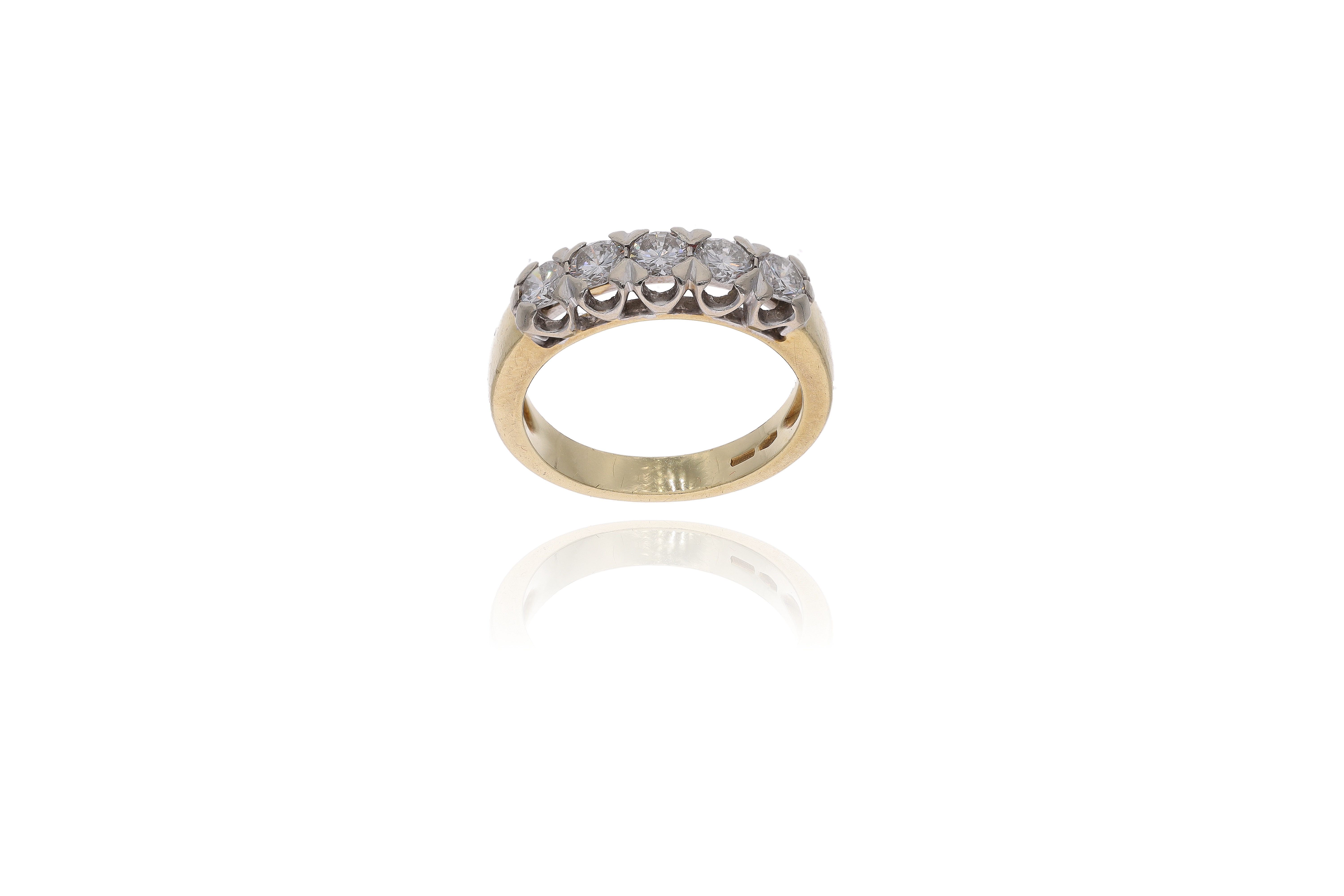 Anello con diamanti - Asta Preziosi