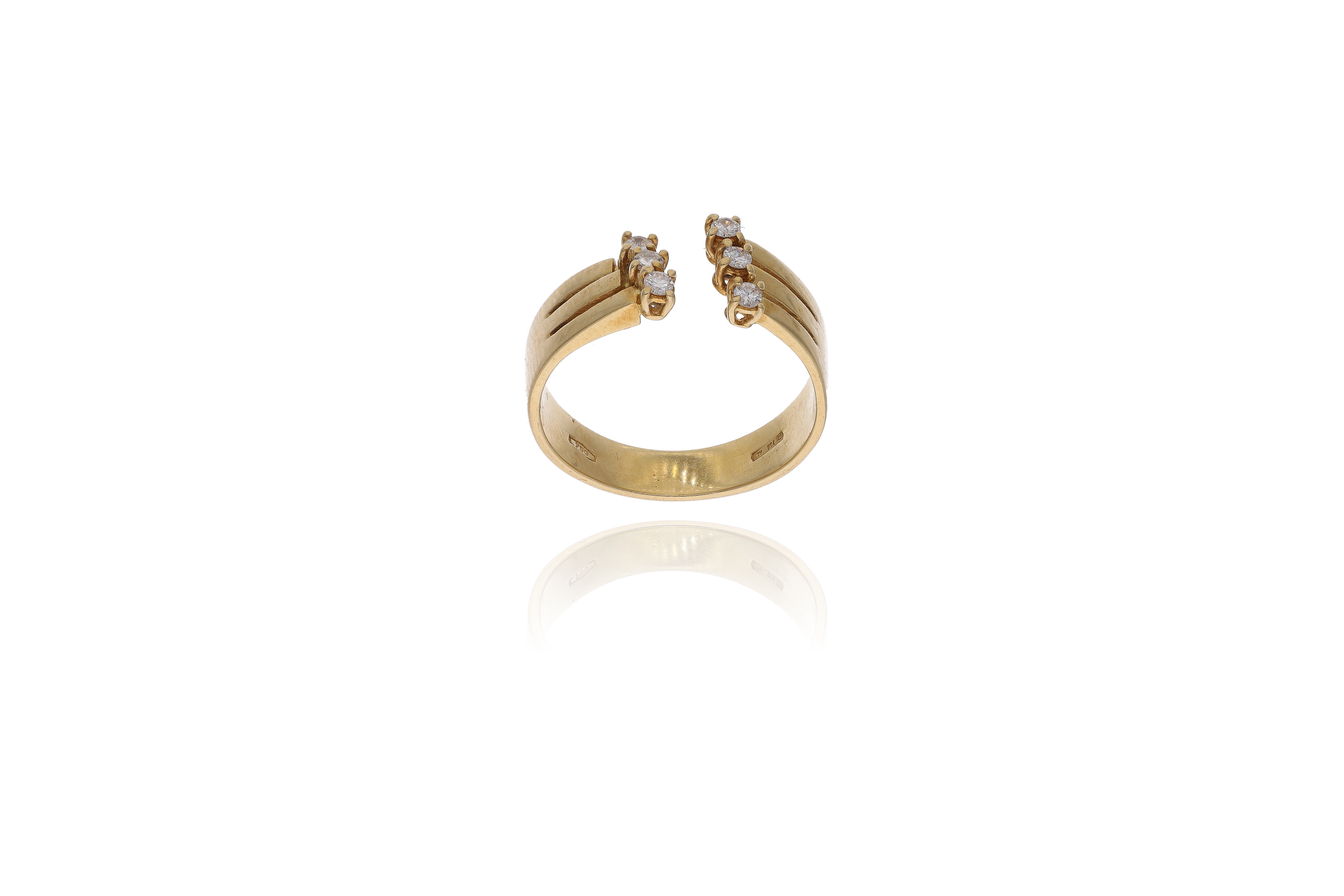 Anello con diamanti - Asta Preziosi