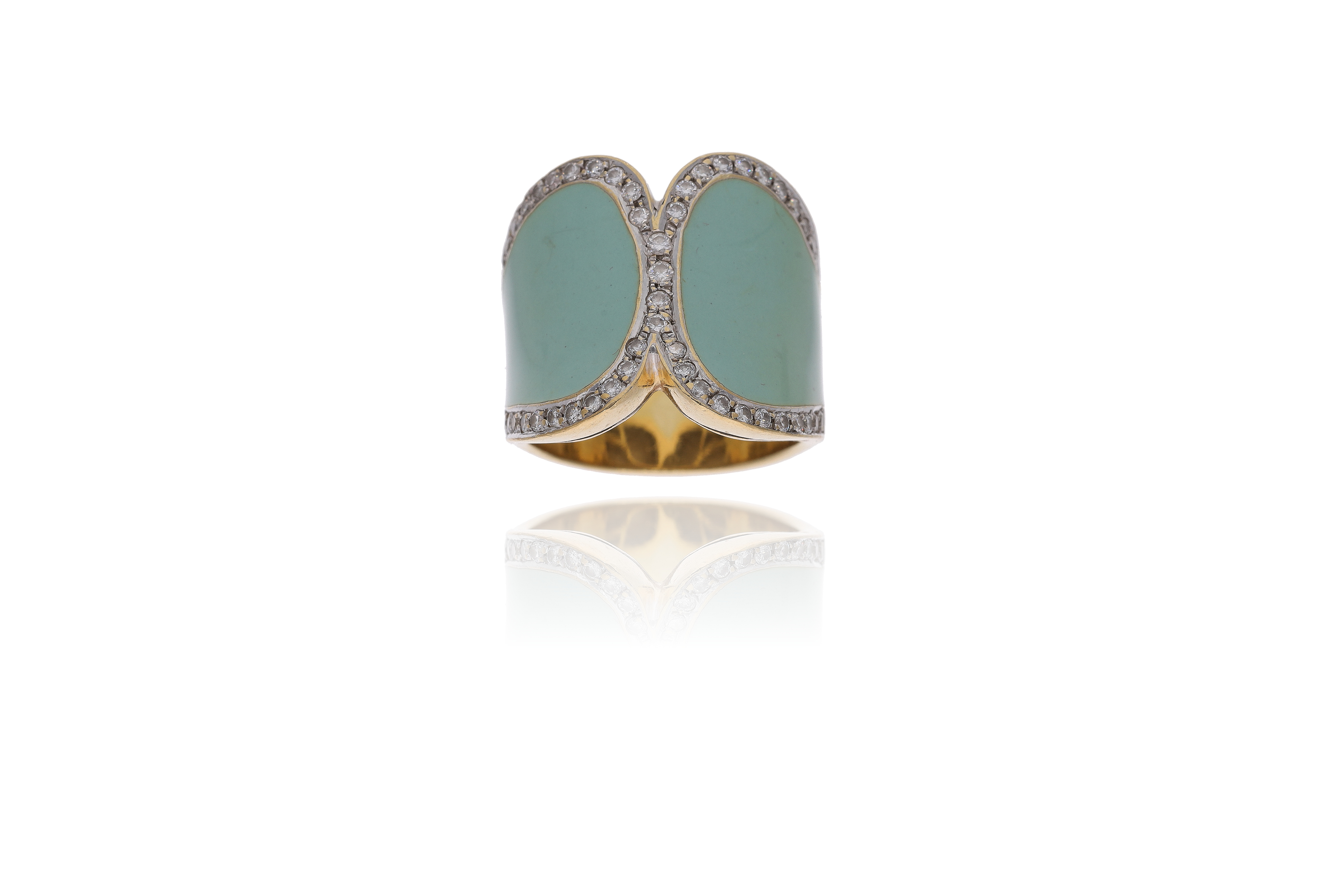 Anello con diamanti e pietre - Asta Preziosi