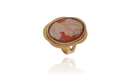 Anello con cammeo - Asta Preziosi Anello con cammeo - Asta Preziosi