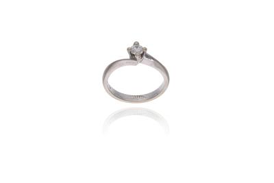 Anello con diamante - Asta Preziosi