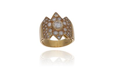Anello con diamanti - Asta Preziosi Anello con diamanti - Asta Preziosi