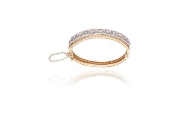 Bracciale rigido con diamanti - Asta Preziosi Bracciale rigido con diamanti - Asta Preziosi
