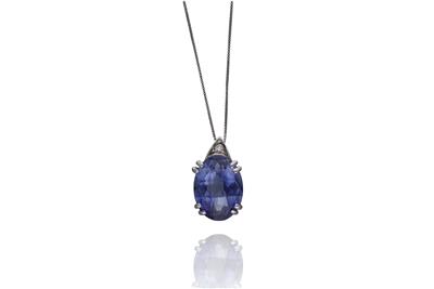 Collana con diamante e pietra - Asta Preziosi Collana con diamante e pietra - Asta Preziosi