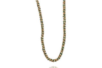 Collana con smeraldi - Asta Preziosi