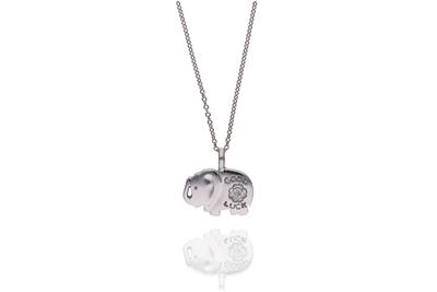 Collana e ciondolo con diamante - Asta Preziosi Collana e ciondolo con diamante - Asta Preziosi
