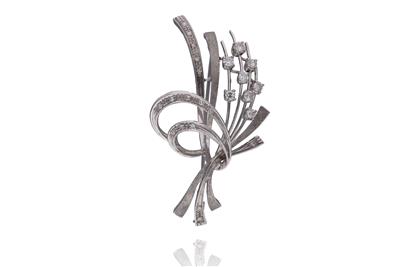 Spilla con diamanti - Asta Preziosi Spilla con diamanti - Asta Preziosi