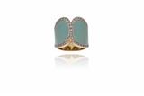 Anello con diamanti e pietre - Asta Preziosi Anello con diamanti e pietre - Asta Preziosi