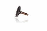 Anello con diamanti, zaffiri e rubino - Asta Preziosi