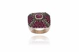 Anello con rubini e diamanti - Asta Preziosi Anello con rubini e diamanti - Asta Preziosi