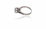 Anello solitario con diamante - Asta Preziosi Anello solitario con diamante - Asta Preziosi