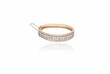 Bracciale rigido con diamanti - Asta Preziosi Bracciale rigido con diamanti - Asta Preziosi