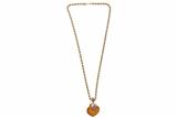 Collana con ciondolo con pietra e rubini - Asta Preziosi Collana con ciondolo con pietra e rubini - Asta Preziosi