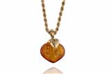 Collana con ciondolo con pietra e rubini - Asta Preziosi Collana con ciondolo con pietra e rubini - Asta Preziosi