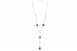 Collana con perle coltivate bicolore - Asta Preziosi Collana con perle coltivate bicolore - Asta Preziosi