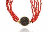 Collana con seri fili di corallo - Asta Preziosi Collana con seri fili di corallo - Asta Preziosi