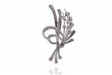 Spilla con diamanti - Asta Preziosi Spilla con diamanti - Asta Preziosi