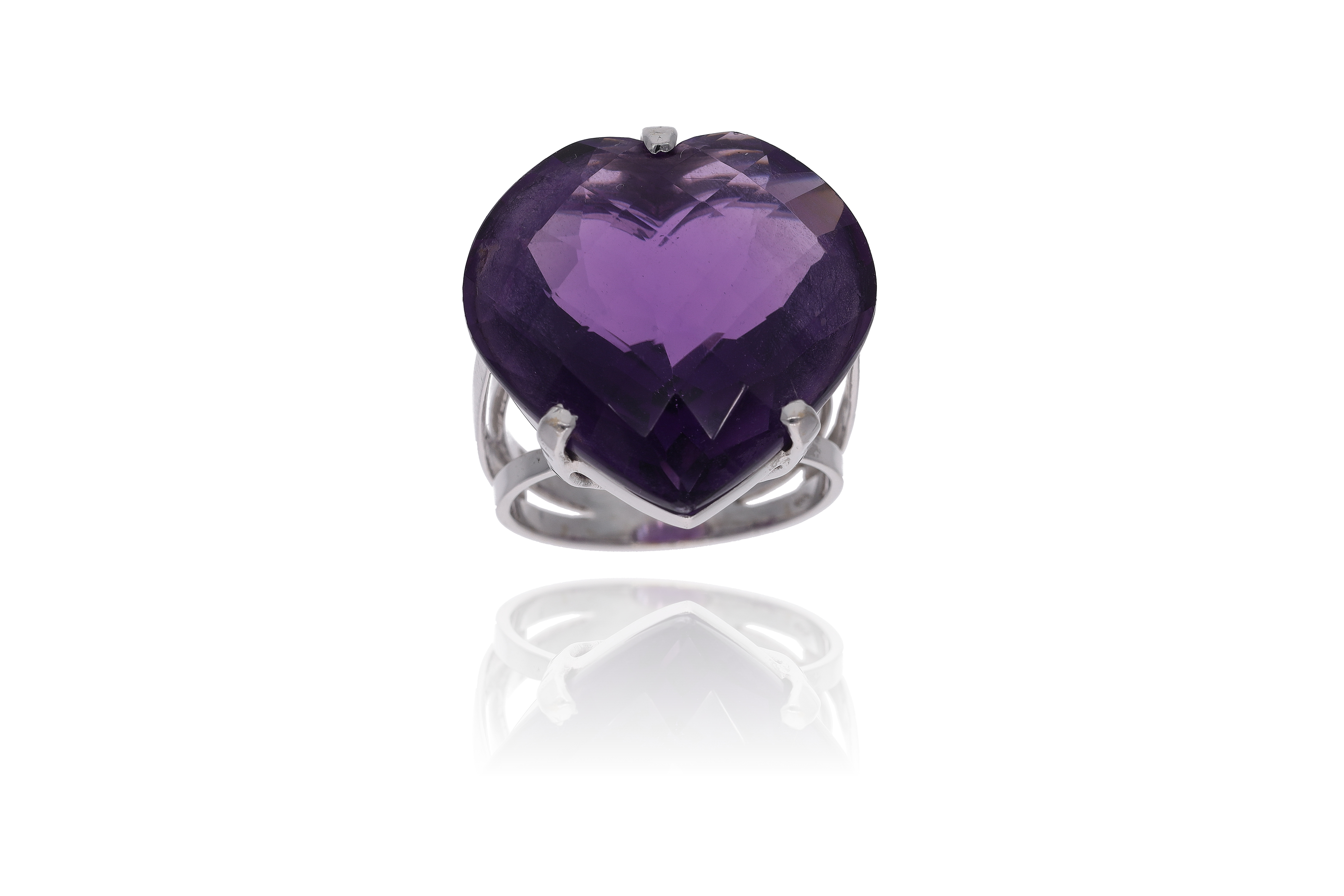 Anello con ametista - Asta Preziosi
