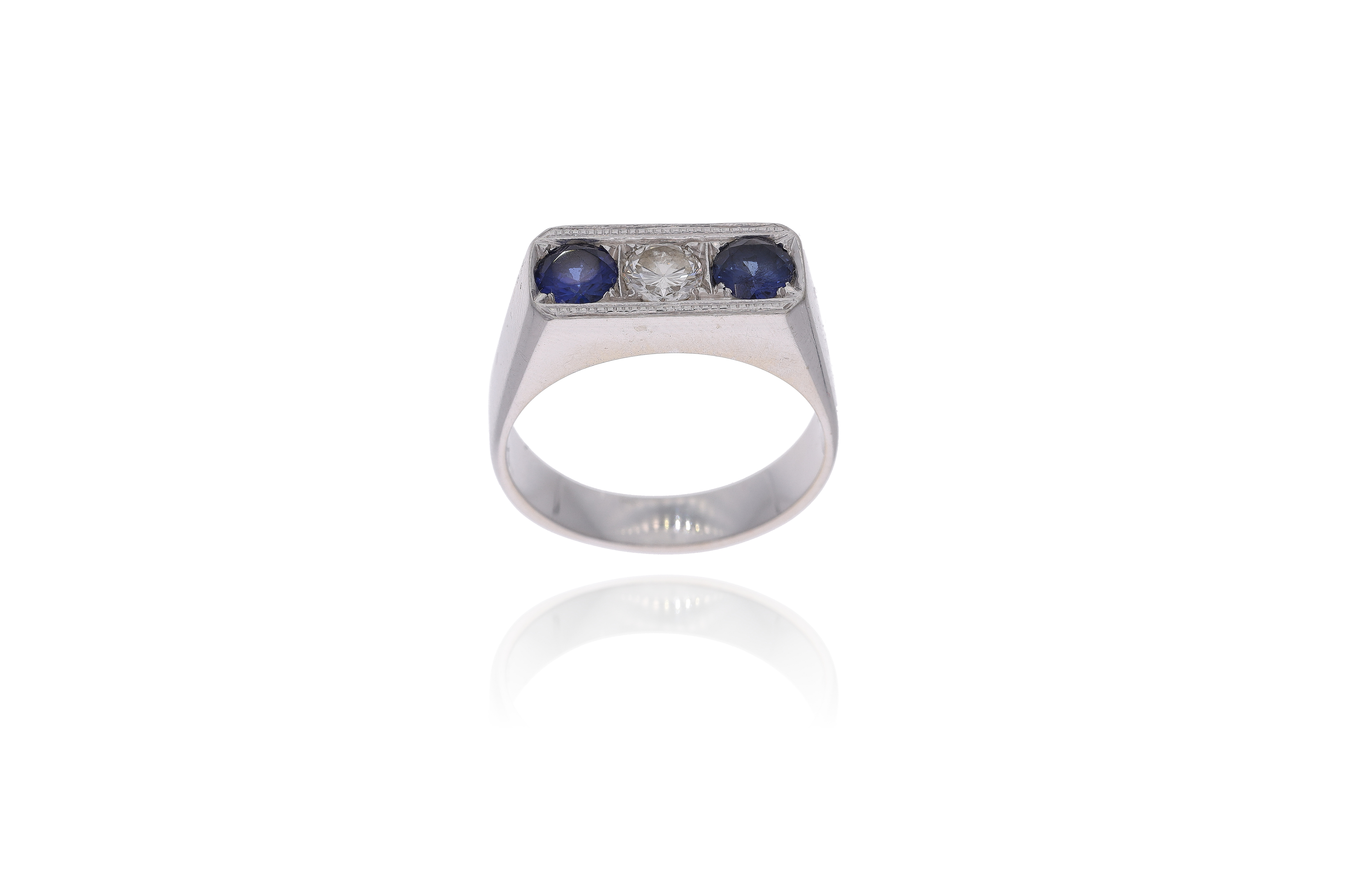 Anello con diamante - Asta Preziosi