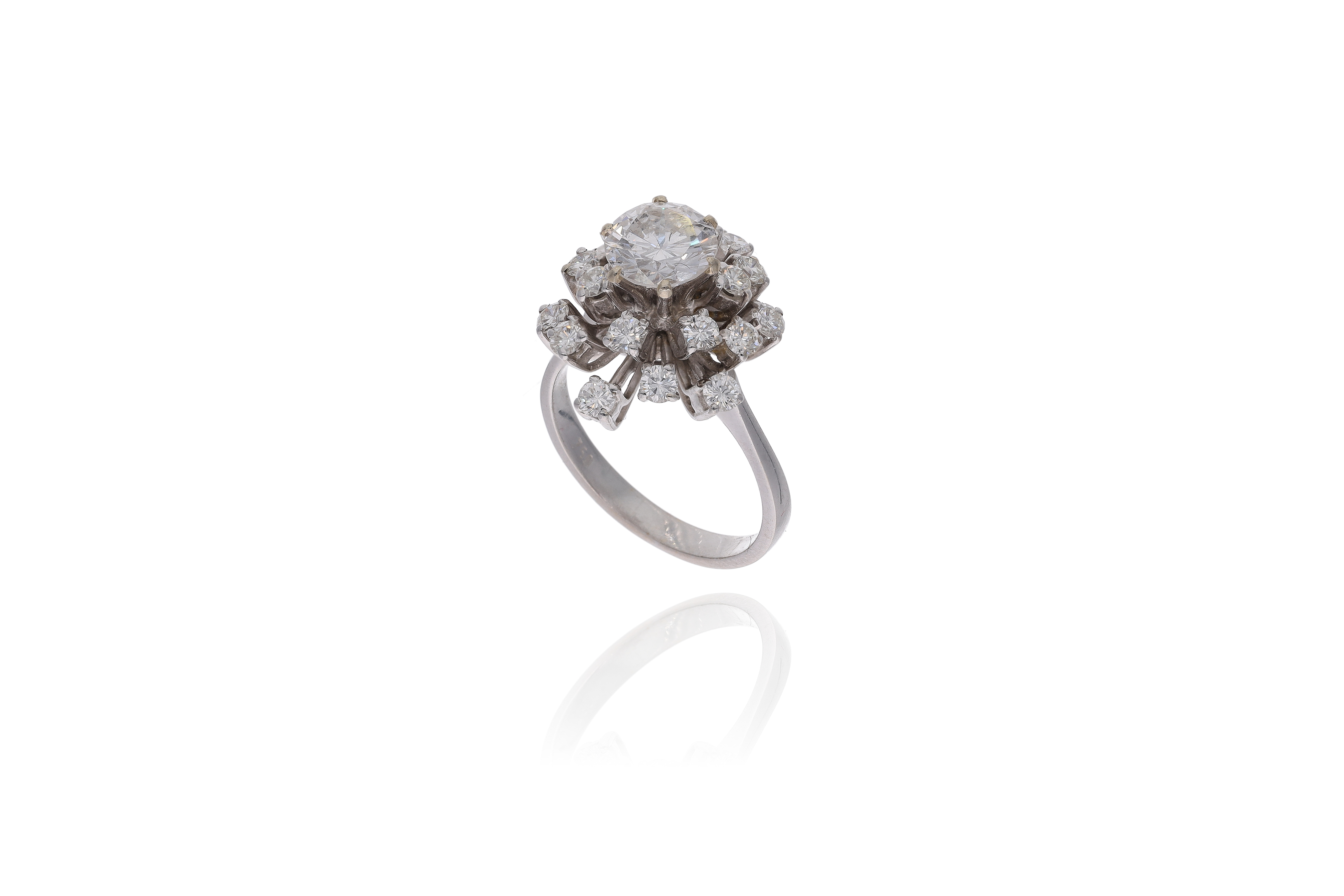 Anello con diamanti - Asta Preziosi