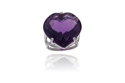 Anello con ametista - Asta Preziosi Anello con ametista - Asta Preziosi