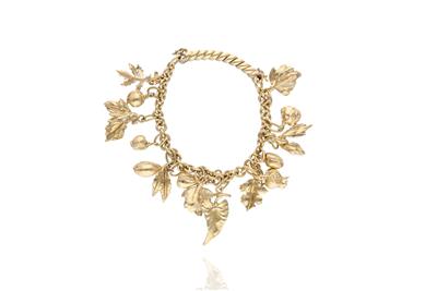Bracciale con pendenti in oro - Asta Preziosi Bracciale con pendenti in oro - Asta Preziosi