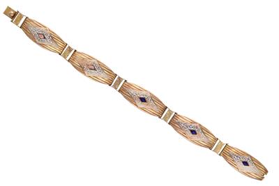 Bracciale con smalti - Asta Preziosi Bracciale con smalti - Asta Preziosi