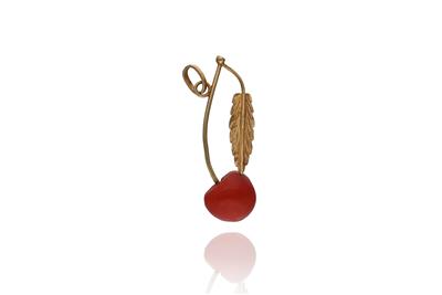 Ciondolo con corallo - Asta Preziosi Ciondolo con corallo - Asta Preziosi