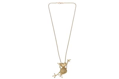 Collana con ciondolo in oro - Asta Preziosi