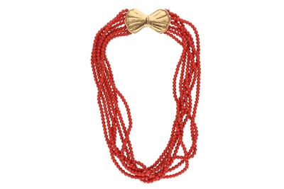 Collana di corallo - Asta Preziosi Collana di corallo - Asta Preziosi