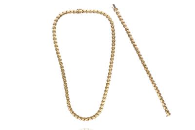 Parure composta da collana e bracciale - Asta Preziosi Parure composta da collana e bracciale - Asta Preziosi
