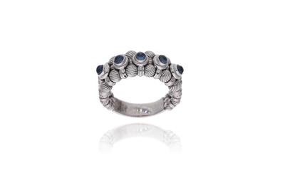 Zancan, anello con zaffiri - Asta Preziosi Zancan, anello con zaffiri - Asta Preziosi