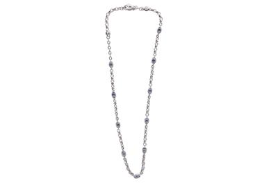 Zancan, collana con piccoli zaffiri - Asta Preziosi Zancan, collana con piccoli zaffiri - Asta Preziosi