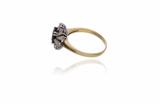 Anello con zaffiro e diamanti - Asta Preziosi Anello con zaffiro e diamanti - Asta Preziosi