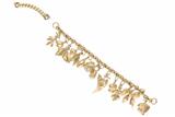 Bracciale con pendenti in oro - Asta Preziosi Bracciale con pendenti in oro - Asta Preziosi