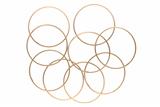 Nove bracciali in oro - Asta Preziosi