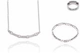 Parure collana anello e bracciale con diamanti - Asta Preziosi Parure collana anello e bracciale con diamanti - Asta Preziosi
