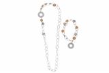 Parure collana e bracciale con diamanti - Asta Preziosi Parure collana e bracciale con diamanti - Asta Preziosi