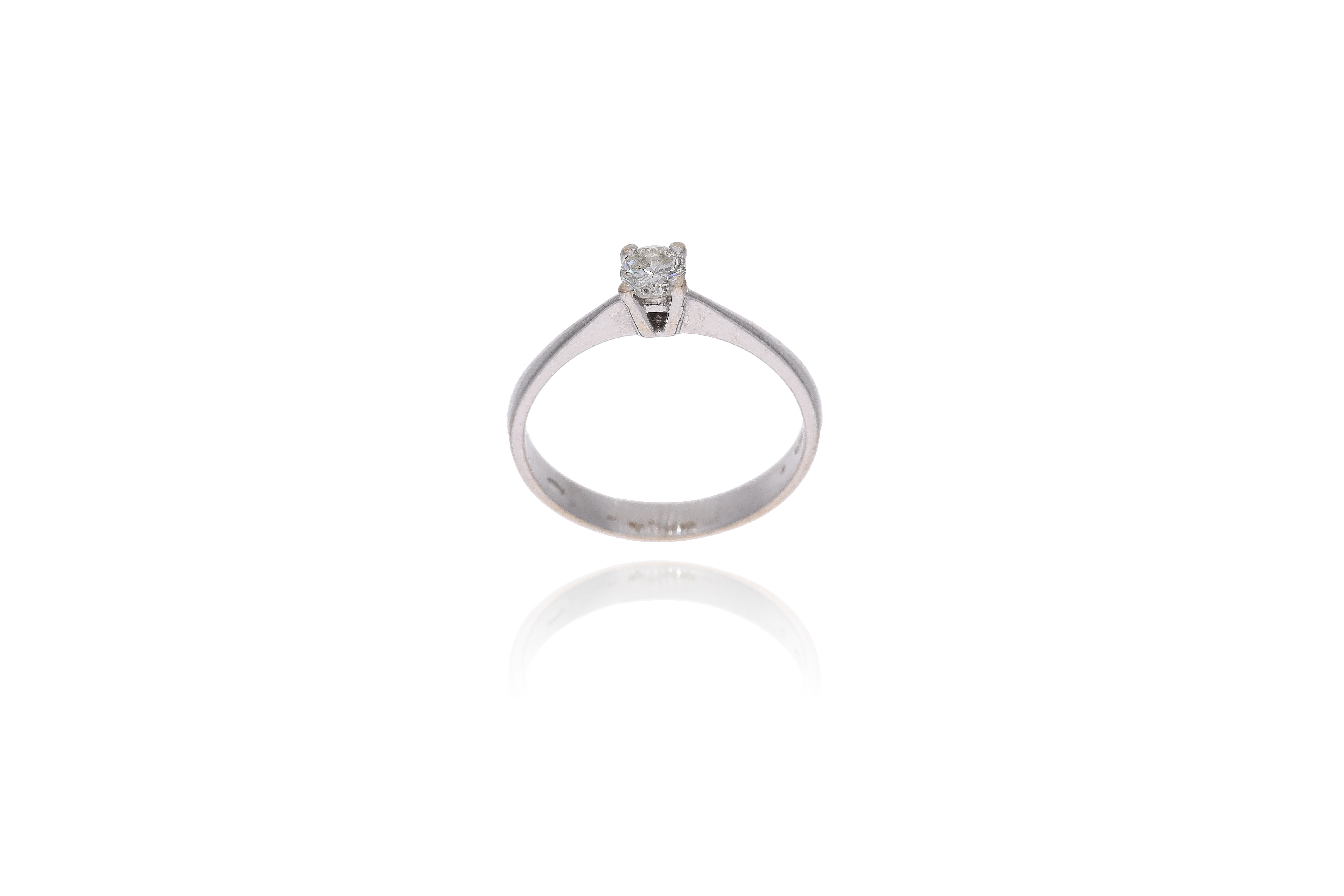 Anello con diamante - Asta Preziosi