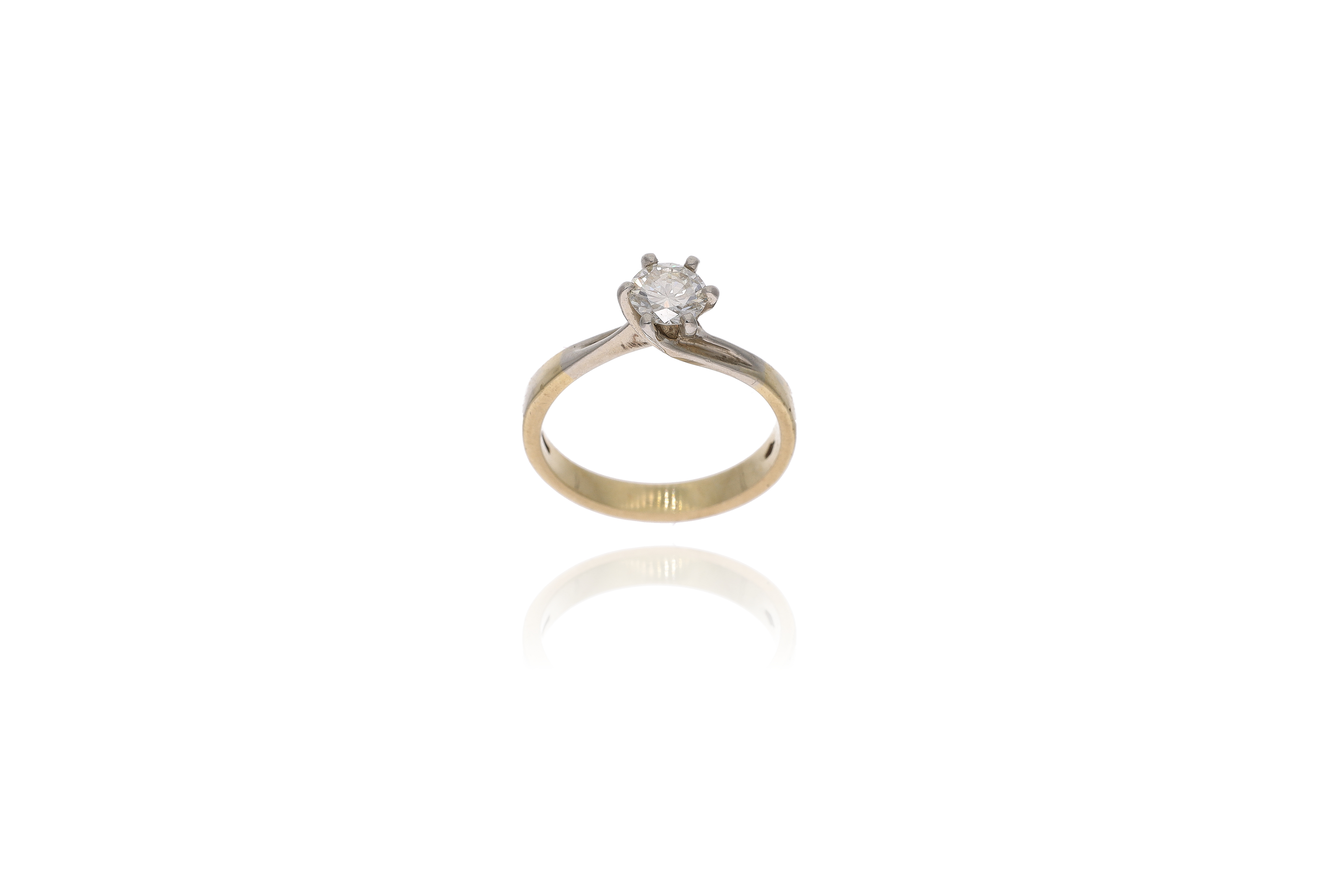 Anello con diamante - Asta Preziosi