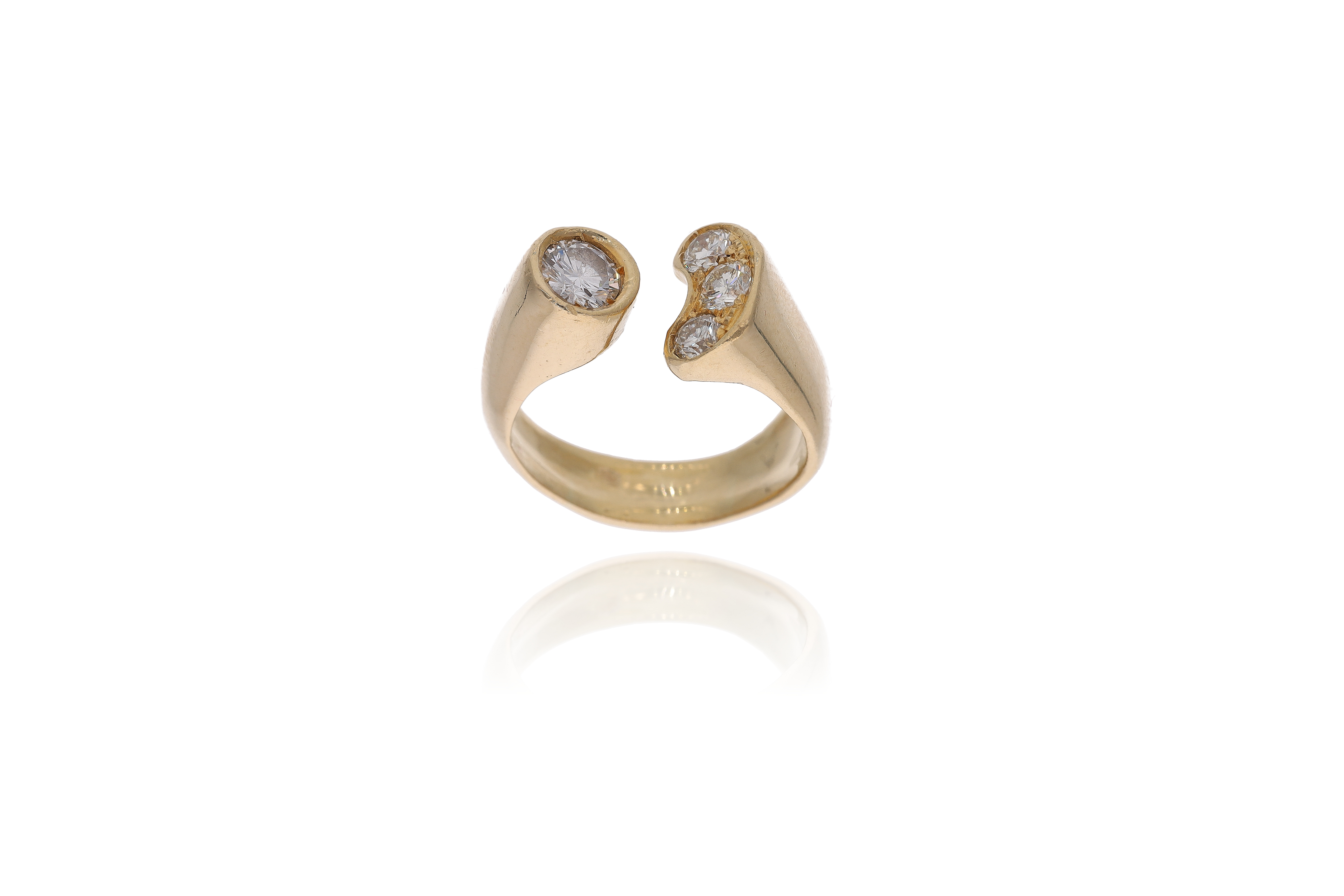 Anello con diamanti - Asta Preziosi