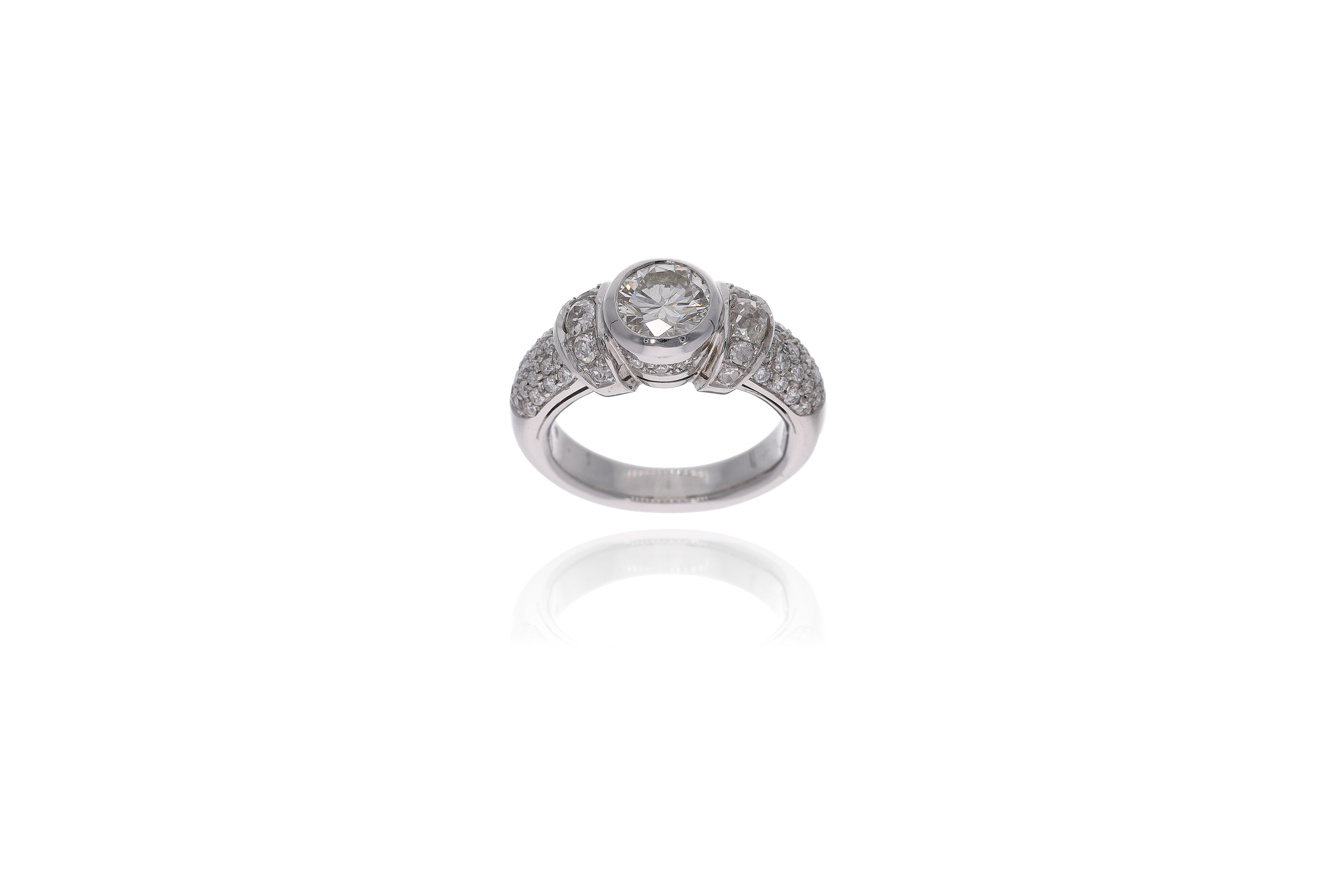 Anello con diamanti - Asta Preziosi