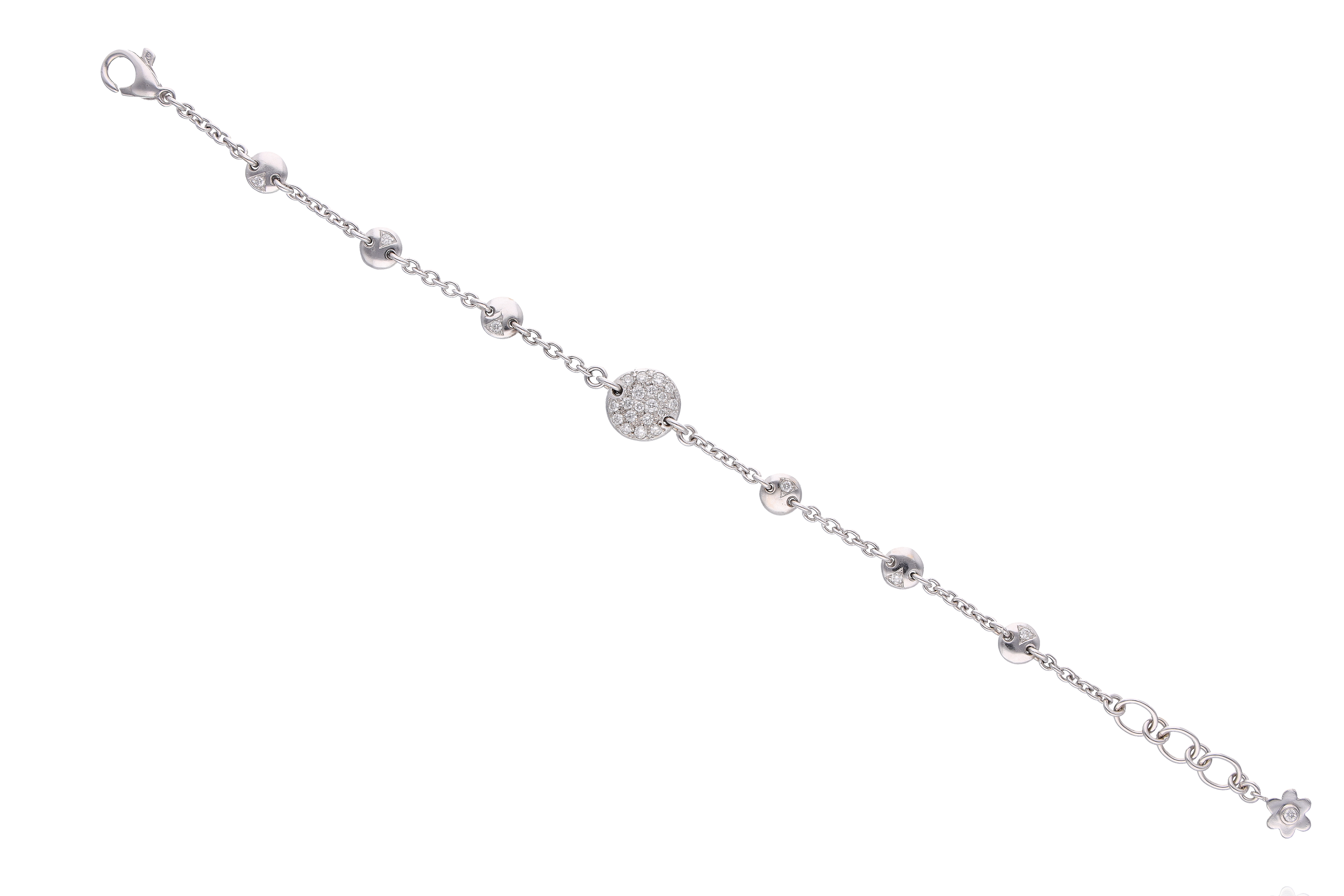 Bracciale con diamanti - Asta Preziosi