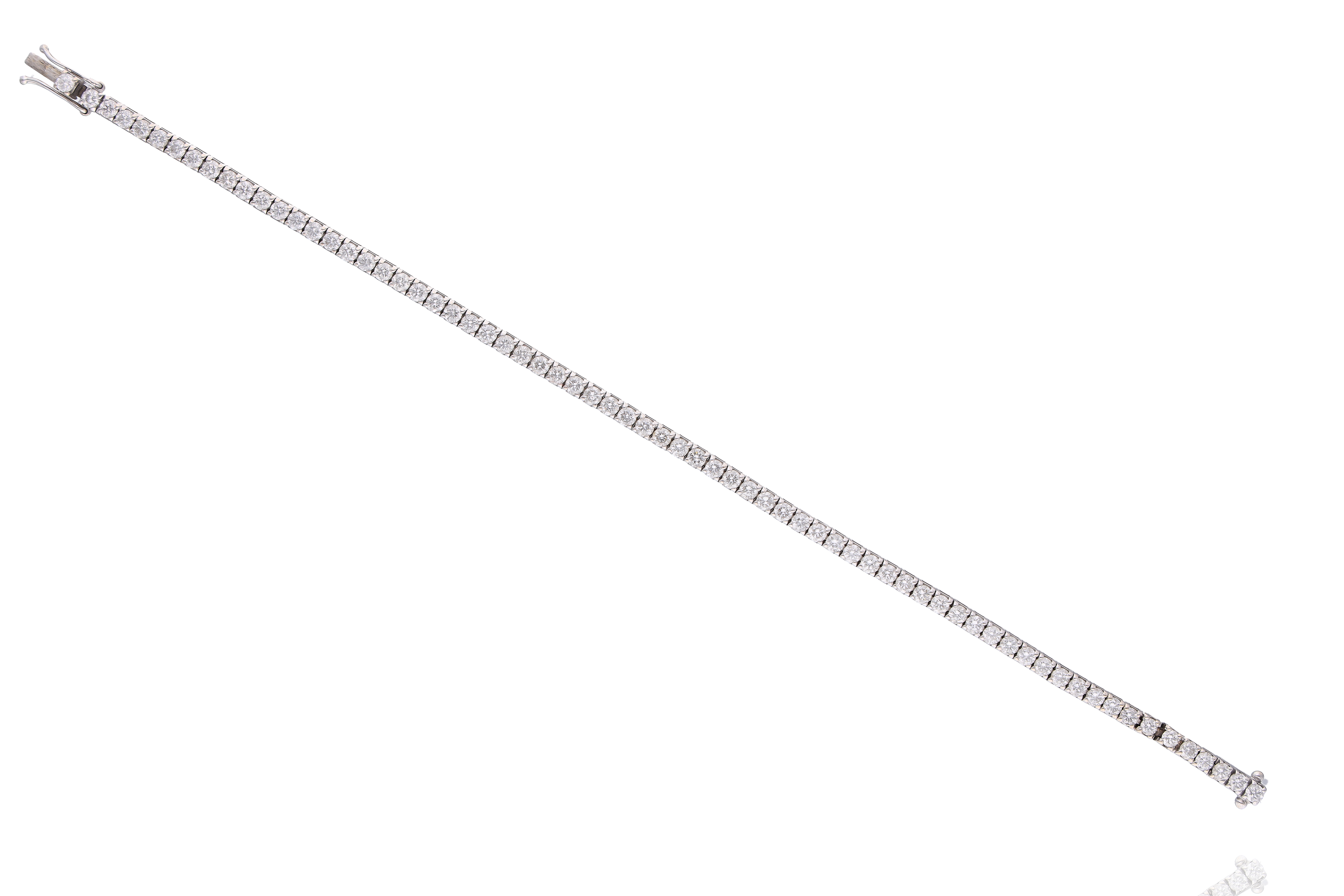 Bracciale con diamanti - Asta Preziosi
