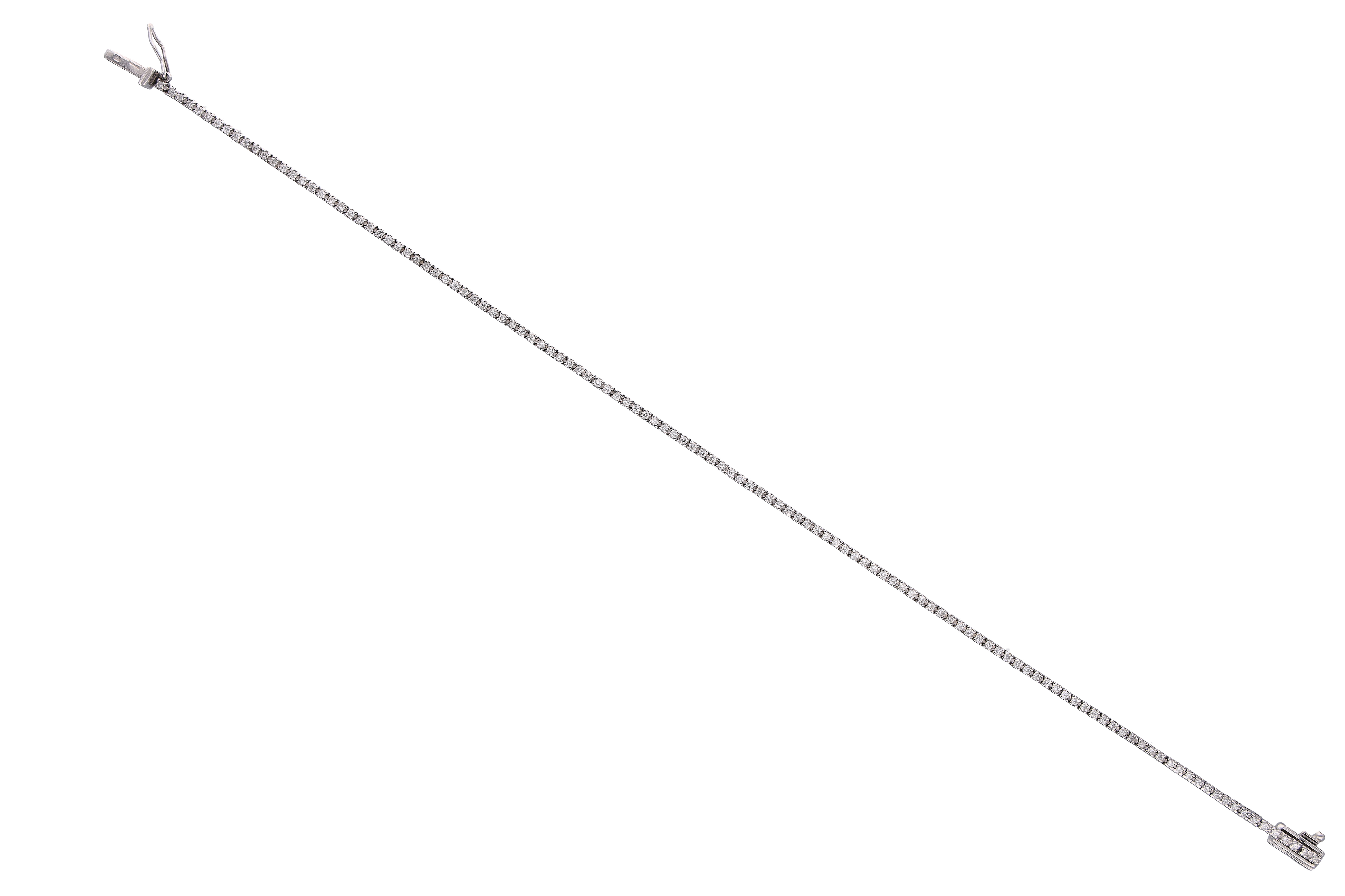 Bracciale con diamanti - Asta Preziosi