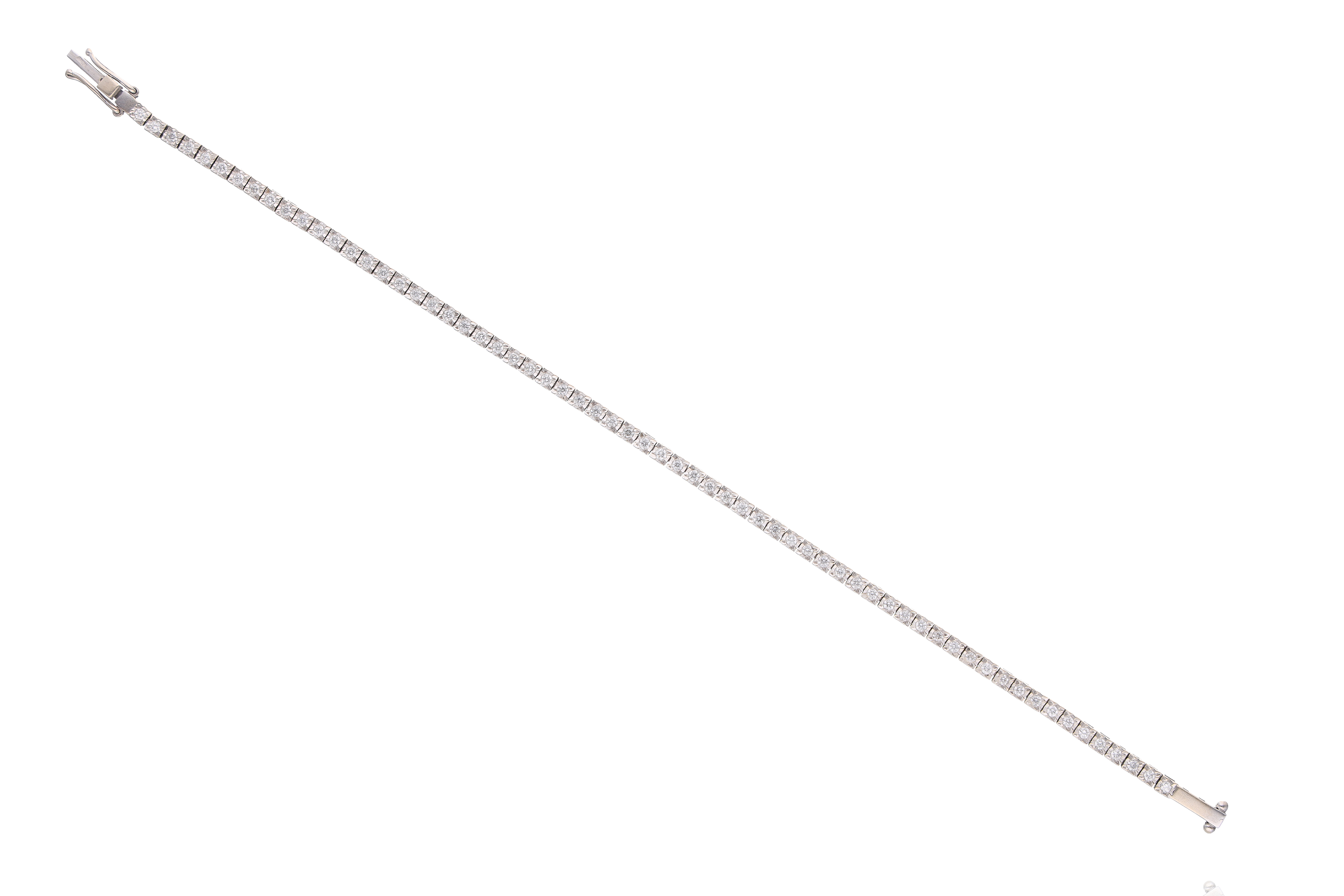 Bracciale con diamanti - Asta Preziosi