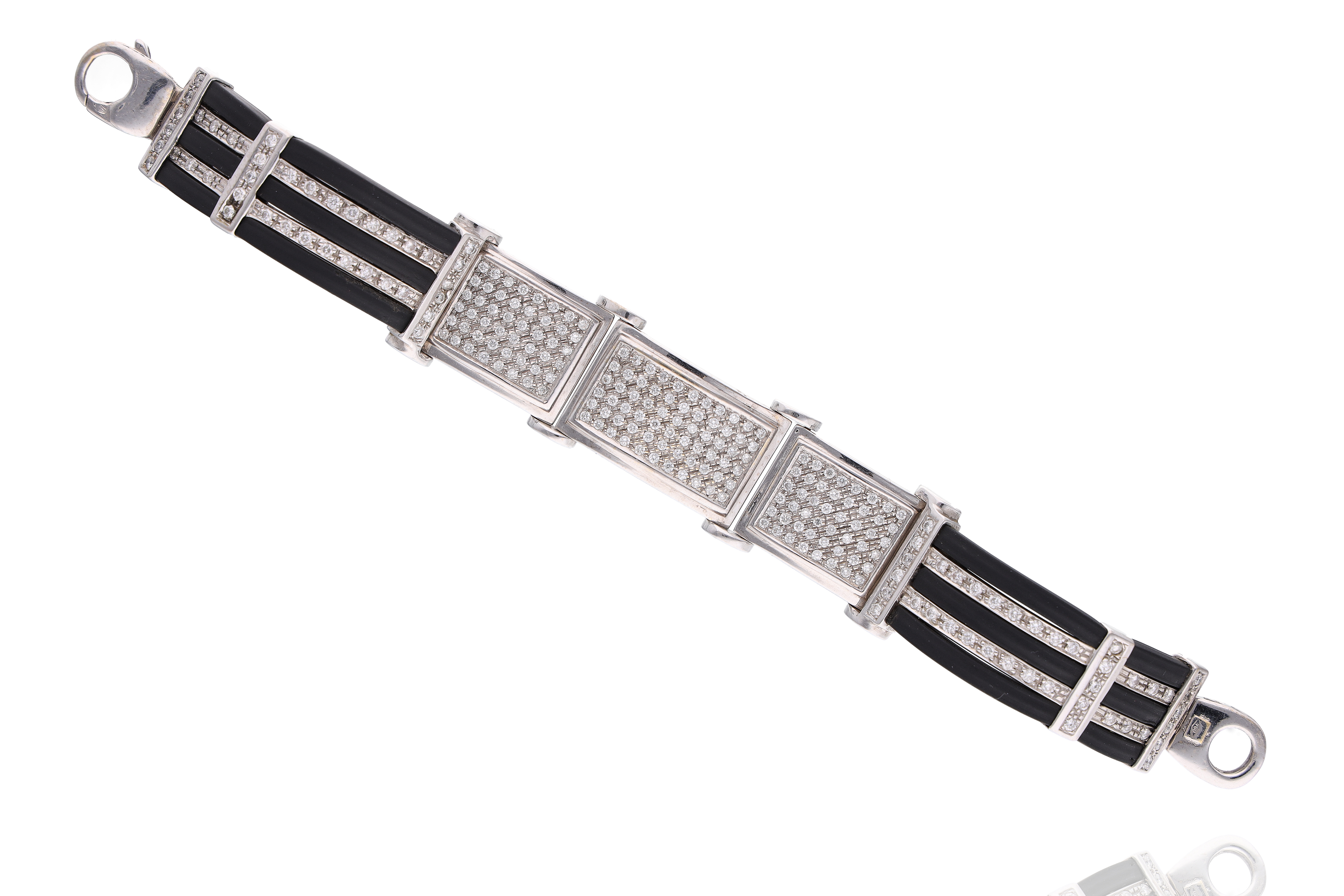 Bracciale con diamanti - Asta Preziosi