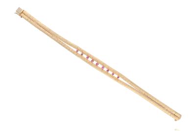 Bracciale con rubini e pietra - Asta Preziosi Bracciale con rubini e pietra - Asta Preziosi