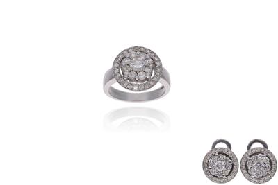 Parure con diamanti - Asta Preziosi Parure con diamanti - Asta Preziosi