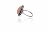 Anello con corallo e diamanti - Asta Preziosi Anello con corallo e diamanti - Asta Preziosi